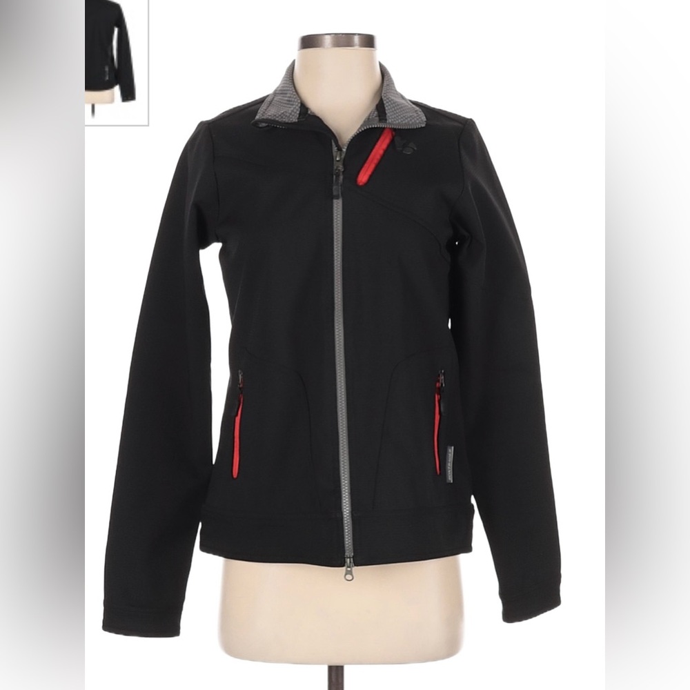 Bontrager Women's Black Jacket with Red Accents